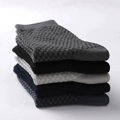 Chaussettes en Fibre de Bambou Premium - Lot de 4 ou Lot de 8.