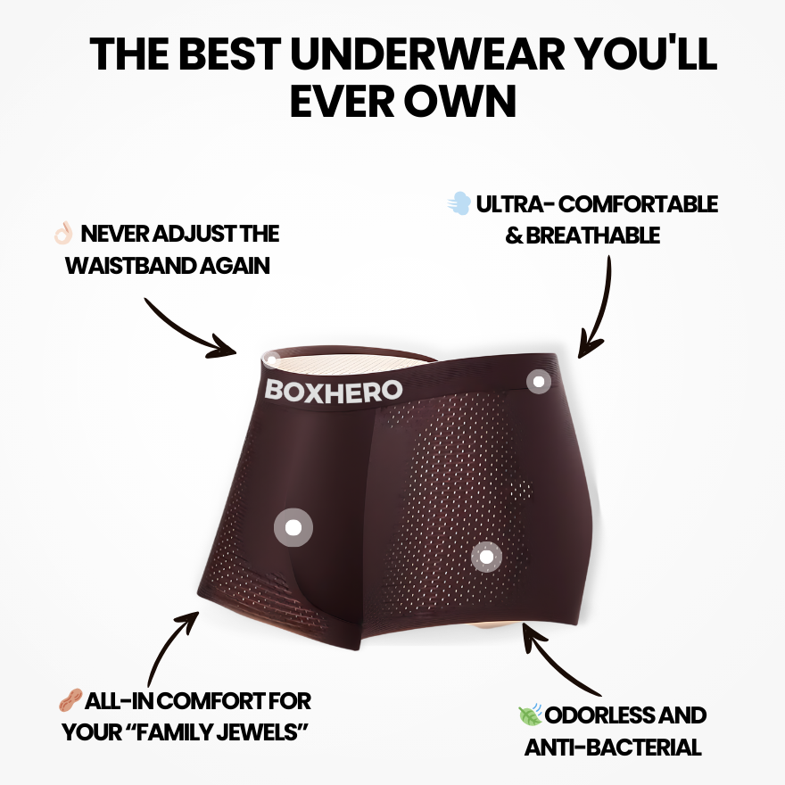 BAMBOO FIBRE BOXERS SHORTS 1.0 - FOR ALL-DAY COMFORT