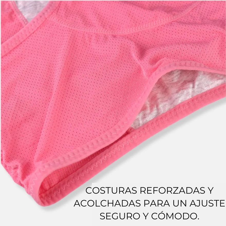 BRAGA DE BAMBU 100 % IMPERMEABLE DE CALIDAD SUPERIOR - PARA CONFIANZA DURANTE TODO EL DÍA