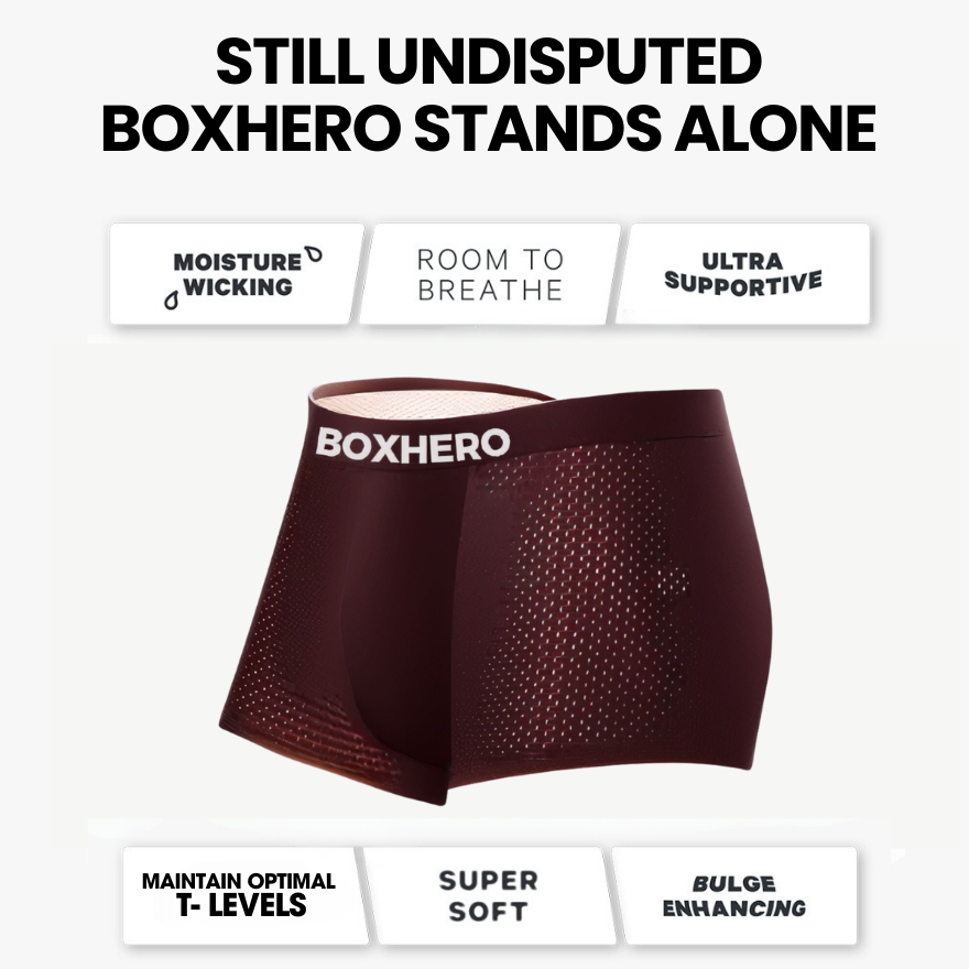 BOXHERO BAMBOO FIBRE BOXER SHORTS 1.0 - FOR ALL-DAY COMFORT