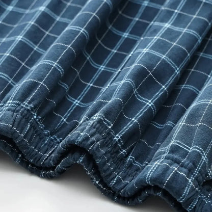 100% Cotton Checkered Pajamas