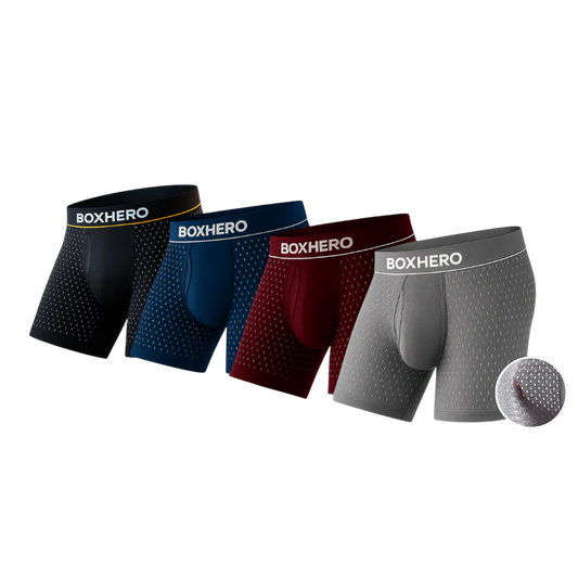 BOXHERO 2.0 BAMBOO FIBRE BOXER SHORTS - ALL-DAY COMFORT REINVENTED