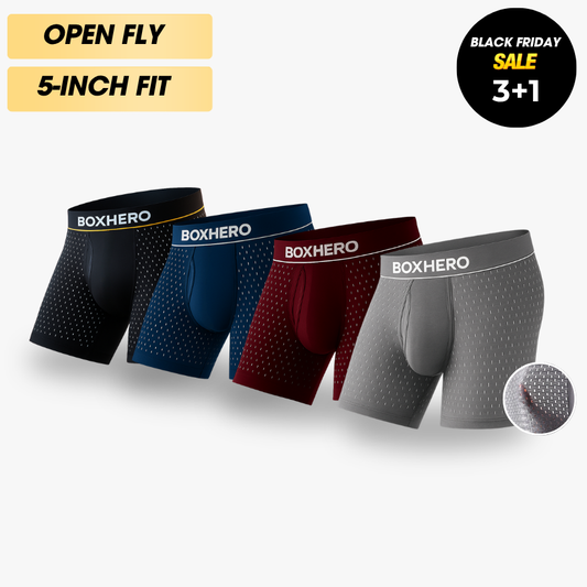 BOXHERO 2.0 BAMBOO FIBRE BOXER SHORTS - ALL-DAY COMFORT REINVENTED