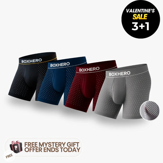 BOXHERO 2.0 BAMBOO FIBRE BOXER SHORTS - ALL-DAY COMFORT REINVENTED