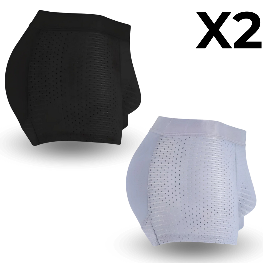 BOXHERO PADDED BAMBOO BOXER BRIEFS FOR ALLDAY COMFORT & BOOSTED SHA