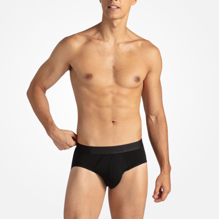 PACK OF 2 BAMBOO FIBER BRIEFS + 1 BRIEF FREE