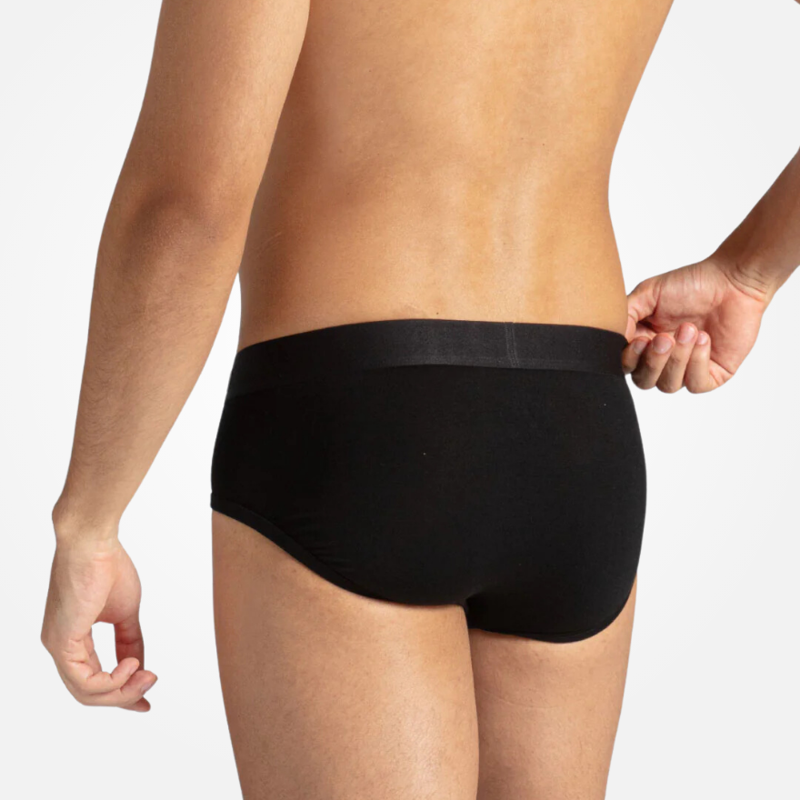 PACK OF 2 BAMBOO FIBER BRIEFS + 1 BRIEF FREE