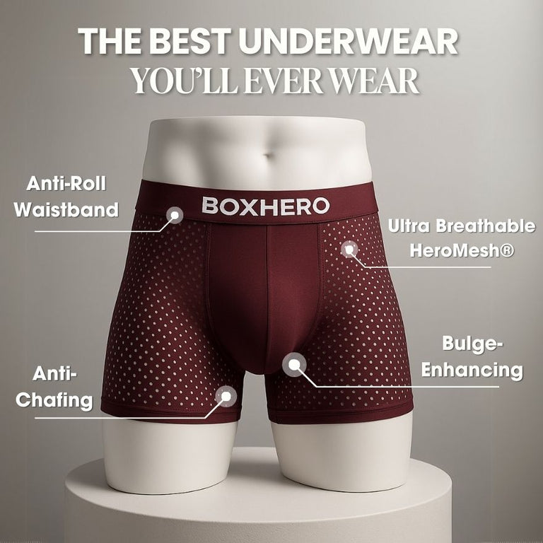 Adult Men's Hero Boxer Shorts Black main image 0