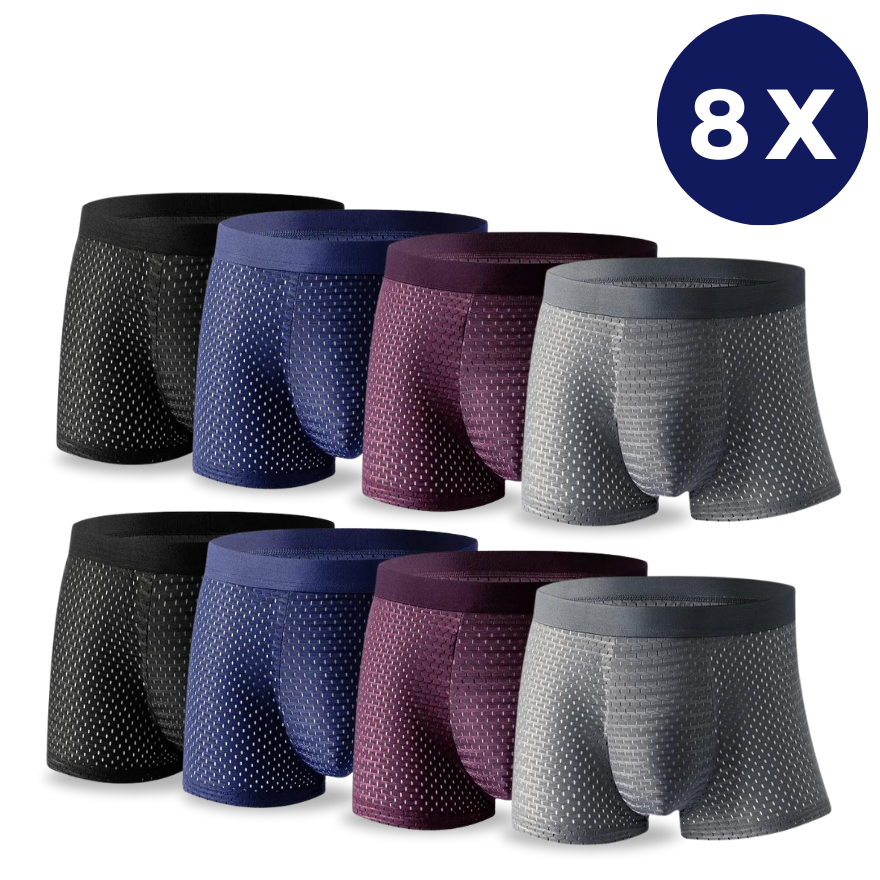 BAMBOO FIBRE BOXER SHORTS - FOR ALL-DAY COMFORT