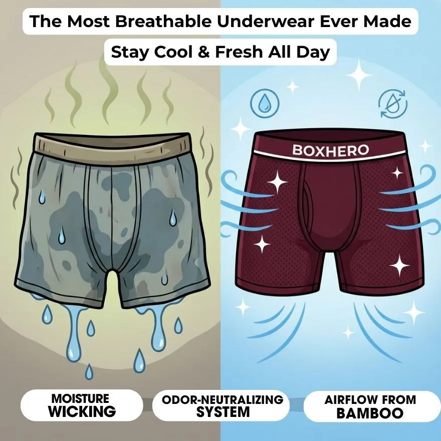 Boxers Reinvented: Sustainable Comfort That Moves With You (NEW)