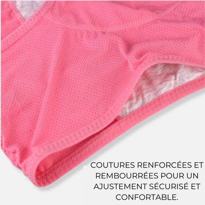 CULOTTE EN BAMBOU 100 % ÉTANCHE DE QUALITÉ SUPÉRIEURE - POUR UNE CONFIANCE TOUT AU LONG DE LA JOURNÉE.