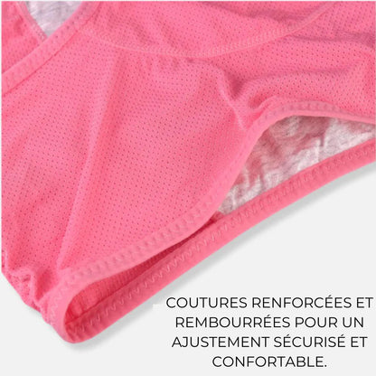 CULOTTES HAUT DE GAMME 100% IMPERMÉABLES ET CONFORTABLES - POUR UNE CONFIANCE TOUTE LA JOURNÉE