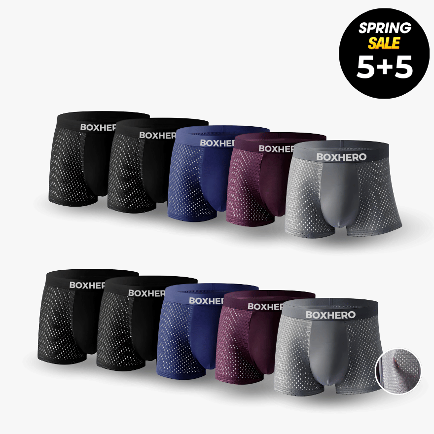 BOXER EN FIBRE DE BAMBOU - POUR UN CONFORT TOUTE LA JOURNÉE