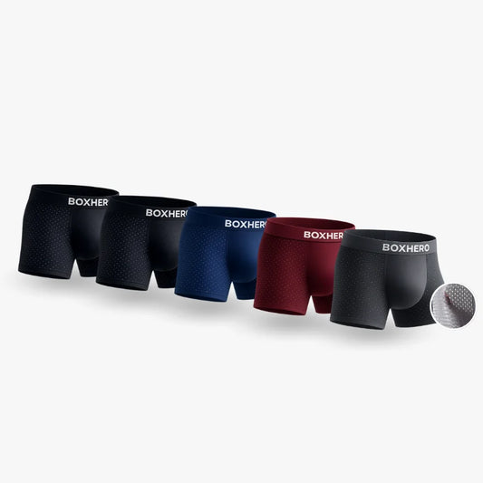 Boxers Reinvented: Sustainable Comfort That Moves With You - 5-PACK