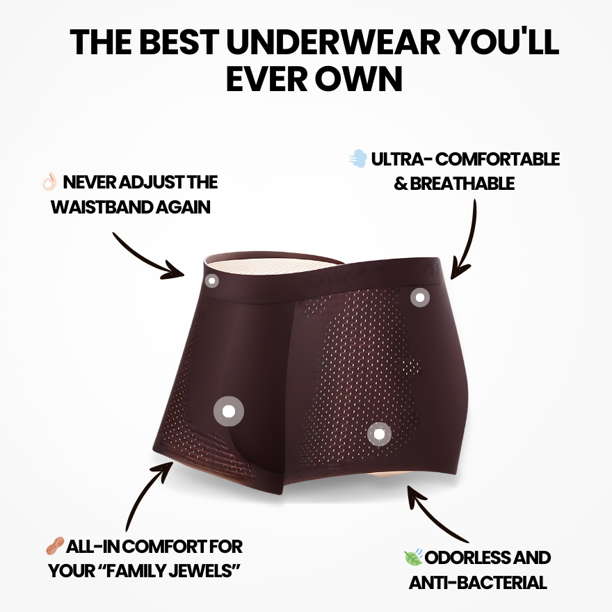 BAMBOO FIBRE BOXERS SHORTS - FOR ALL DAY COMFORT