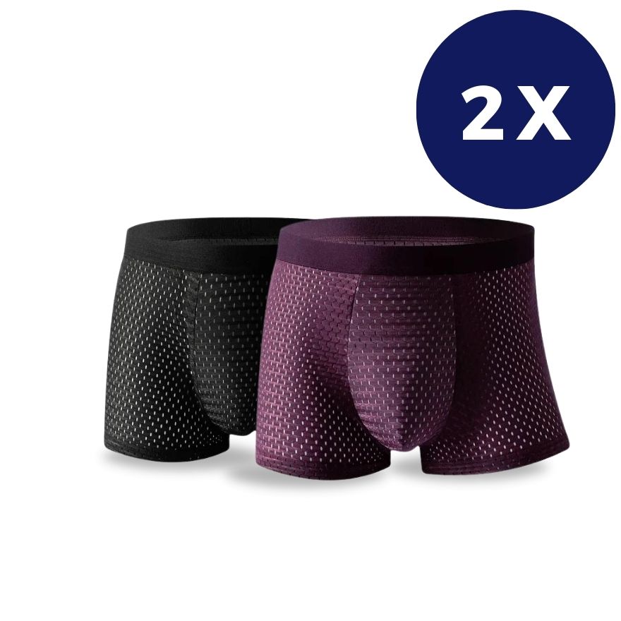 BOXHERO Herren Boxershorts Bambus - Ultraleicht & Atmungsaktiv