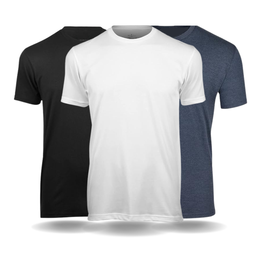 T-shirt en Bambou - Pack Multiple (3, 6 ou 9)