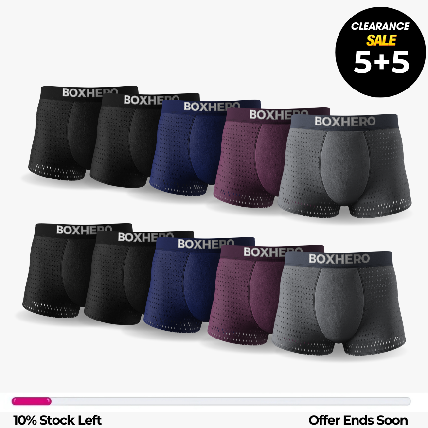 -BOXHERO BAMBOO FIBRE BOXER SHORTS  1.0 - FOR ALL-DAY COMFORT