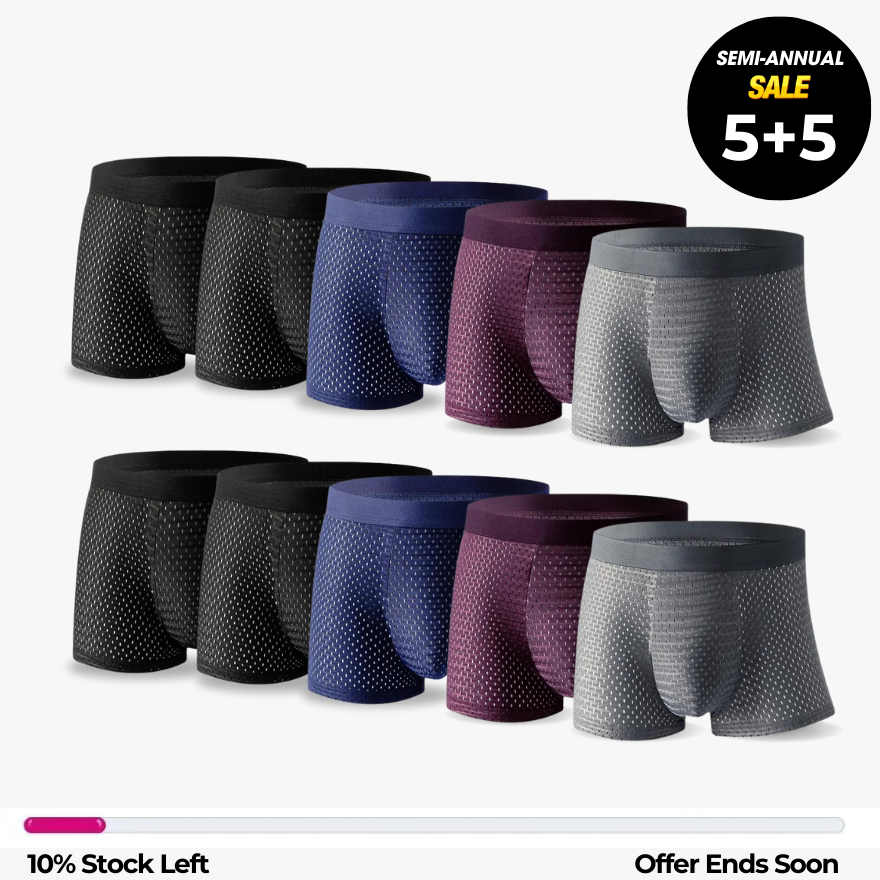 BOXHERO BAMBOO FIBRE BOXER SHORTS - FOR ALL-DAY COMFORT