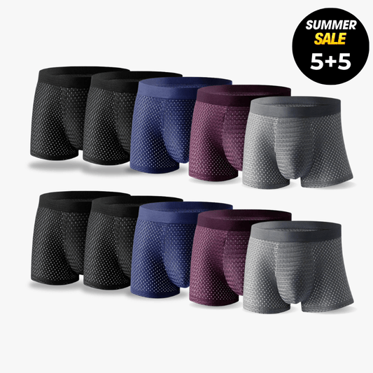 BOXER EN FIBRE DE BAMBOU - POUR UN CONFORT TOUTE LA JOURNÉE