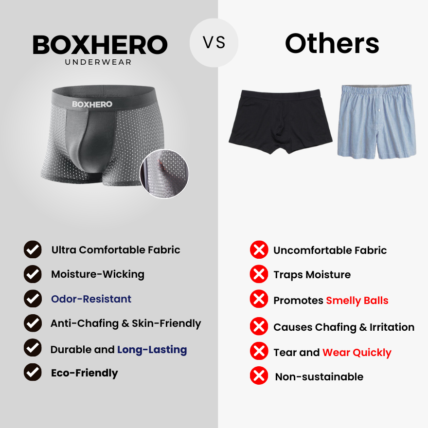 BAMBOO FIBRE BOXERS SHORTS 1.0 - FOR ALL-DAY COMFORT