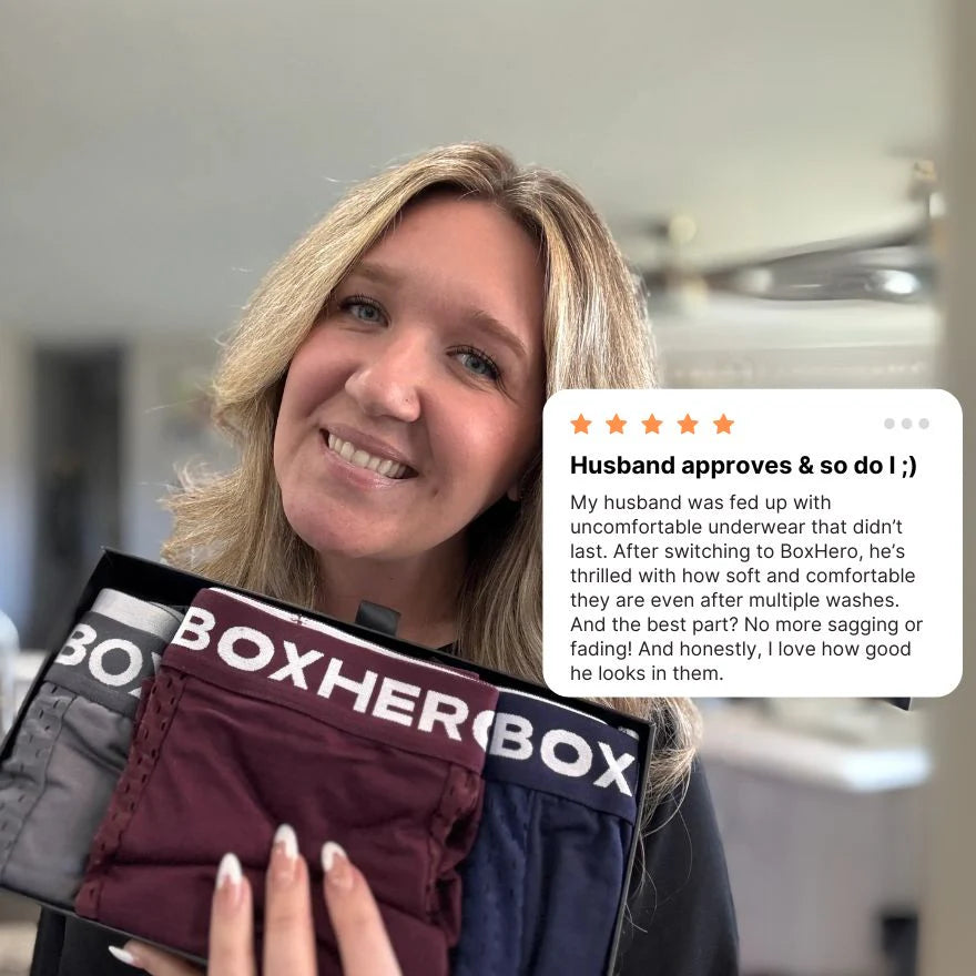 Boxers Reinvented: Sustainable Comfort That Moves With You Upsell
