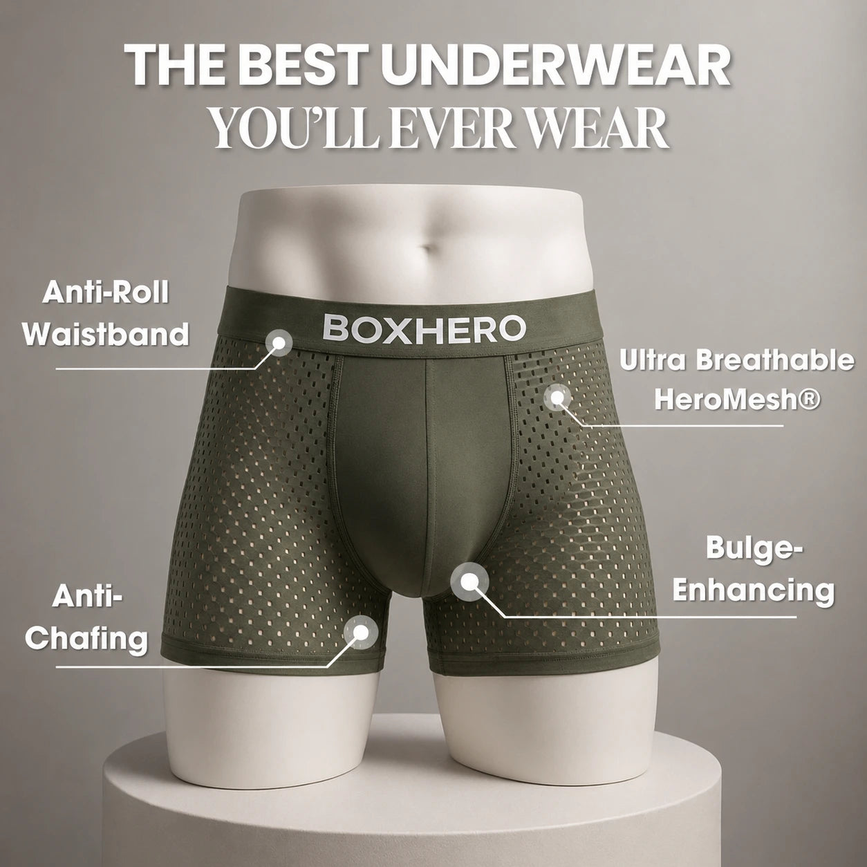 Boxers Reinvented: Sustainable Comfort That Moves With You Upsell