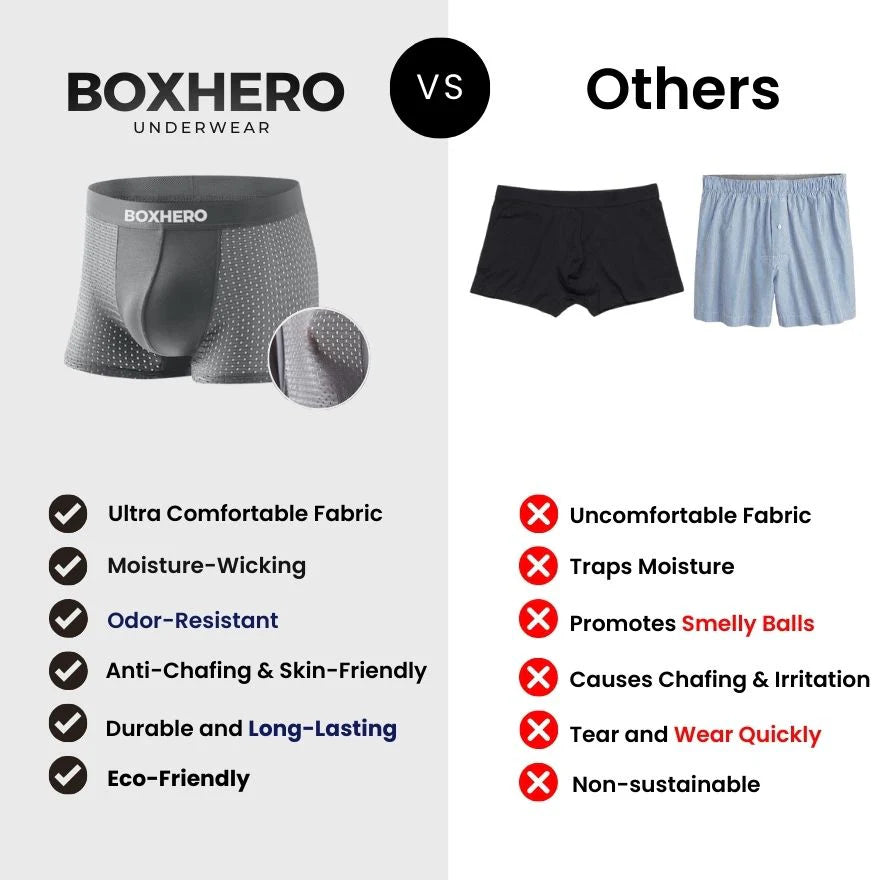 Boxers Reinvented: Sustainable Comfort That Moves With You Upsell