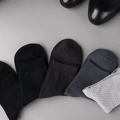 Chaussettes en Fibre de Bambou Premium - Lot de 4 ou Lot de 8.