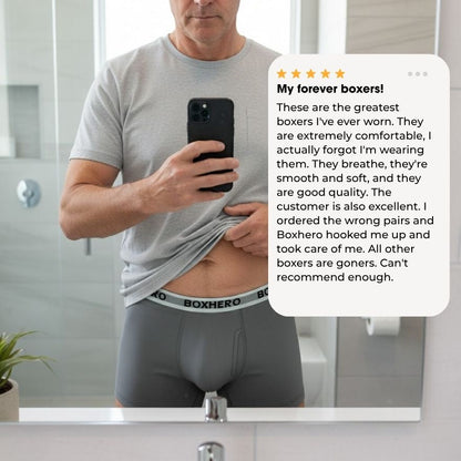 Boxhero INFEEL 6" — The Boxer That Feels Like Air