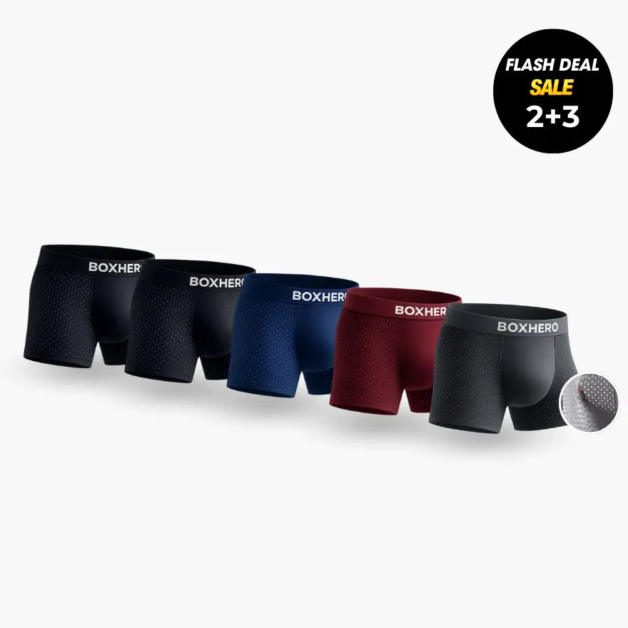 BOXER EN FIBRE DE BAMBOU - POUR UN CONFORT TOUTE LA JOURNÉE