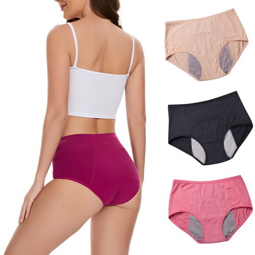 CULOTTE EN BAMBOU 100 % ÉTANCHE DE QUALITÉ SUPÉRIEURE - POUR UNE CONFIANCE TOUT AU LONG DE LA JOURNÉE.