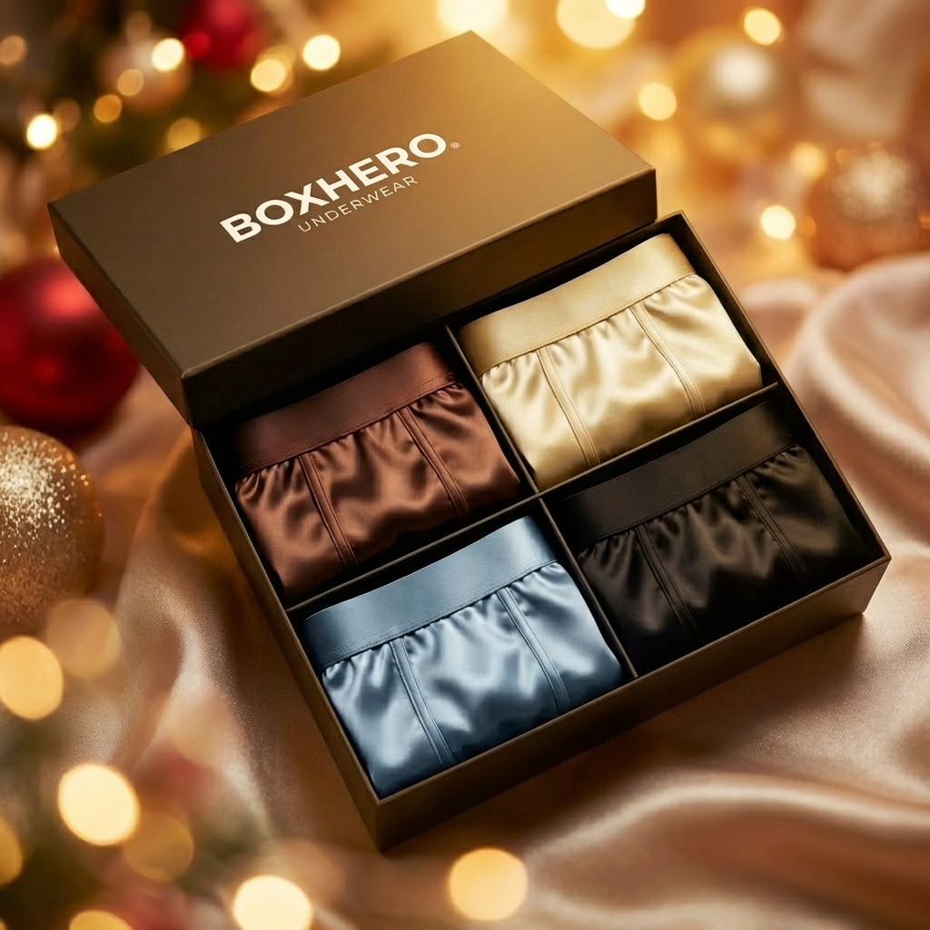 Boxers Reinvented: Boxhero Premium Silk Boxer Shorts