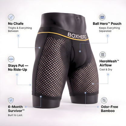 Finally — Running Boxers That Don't Chafe, Ride Up, or Stick to Your Thighs.