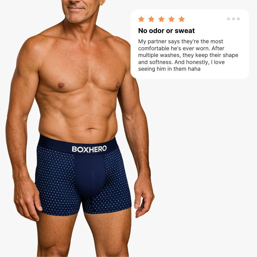 Boxers Reinvented: Sustainable Comfort That Moves With You Upsell
