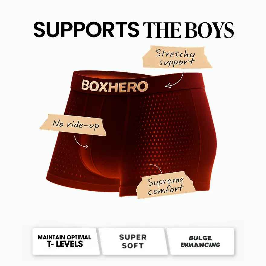 BOXER EN FIBRE DE BAMBOU - POUR UN CONFORT TOUTE LA JOURNÉE