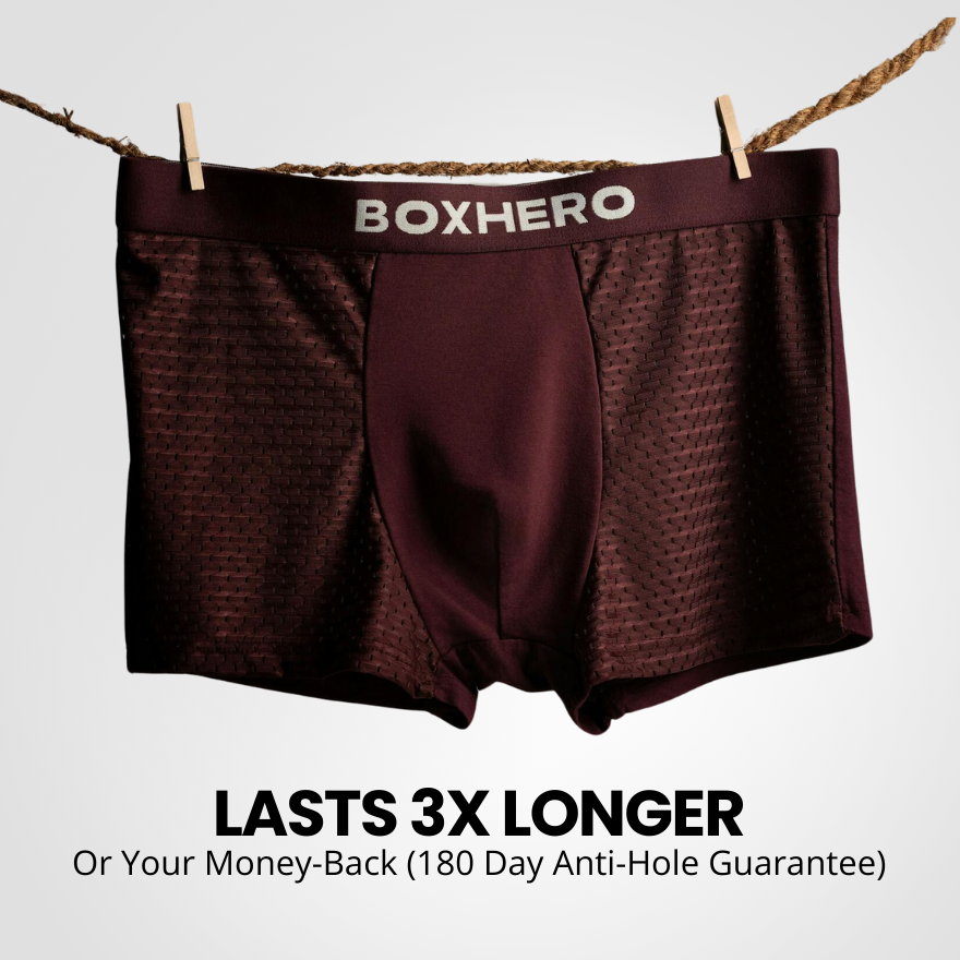 BOXHERO BAMBOO FIBRE BOXER SHORTS 1.0 - FOR ALL-DAY COMFORT