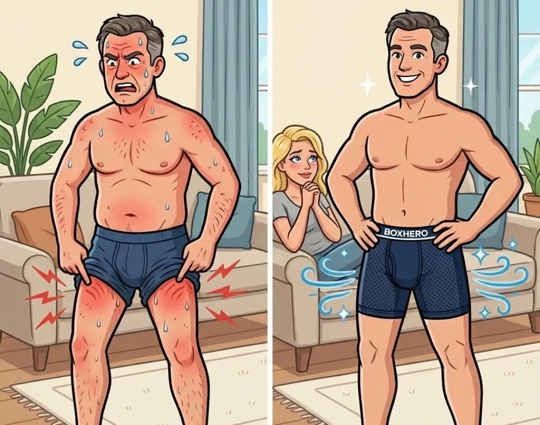 Before and After - BoxHero Underwear