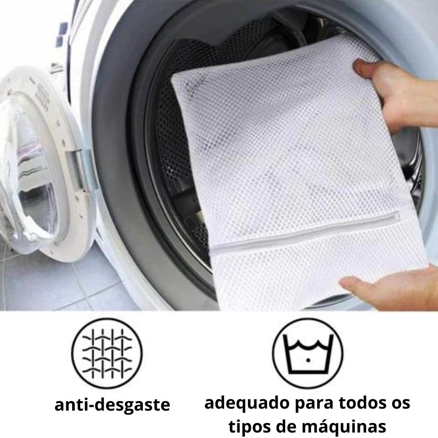 Paquet de protection - 3x sacs de lavage durables Premium pour fibre de bambou + garantie étendue de 24 mois